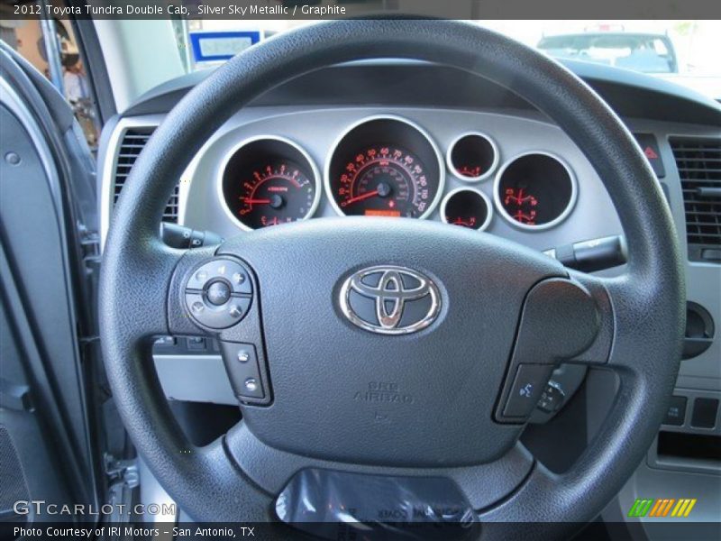 Silver Sky Metallic / Graphite 2012 Toyota Tundra Double Cab