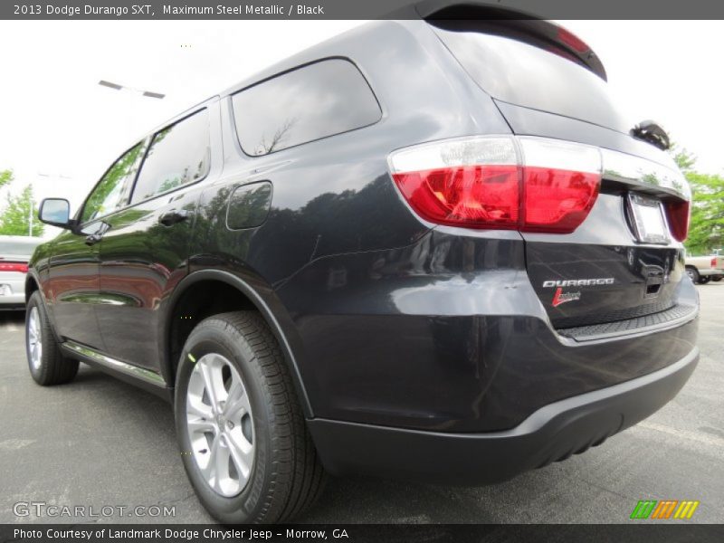 Maximum Steel Metallic / Black 2013 Dodge Durango SXT