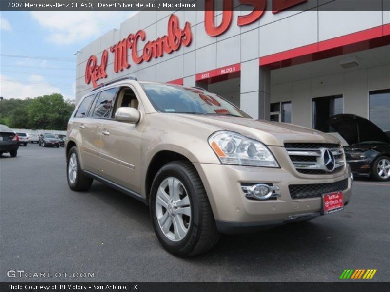 Desert Silver Metallic / Macadamia 2007 Mercedes-Benz GL 450