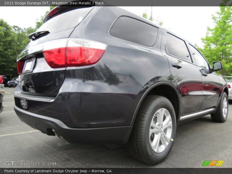 Maximum Steel Metallic / Black 2013 Dodge Durango SXT