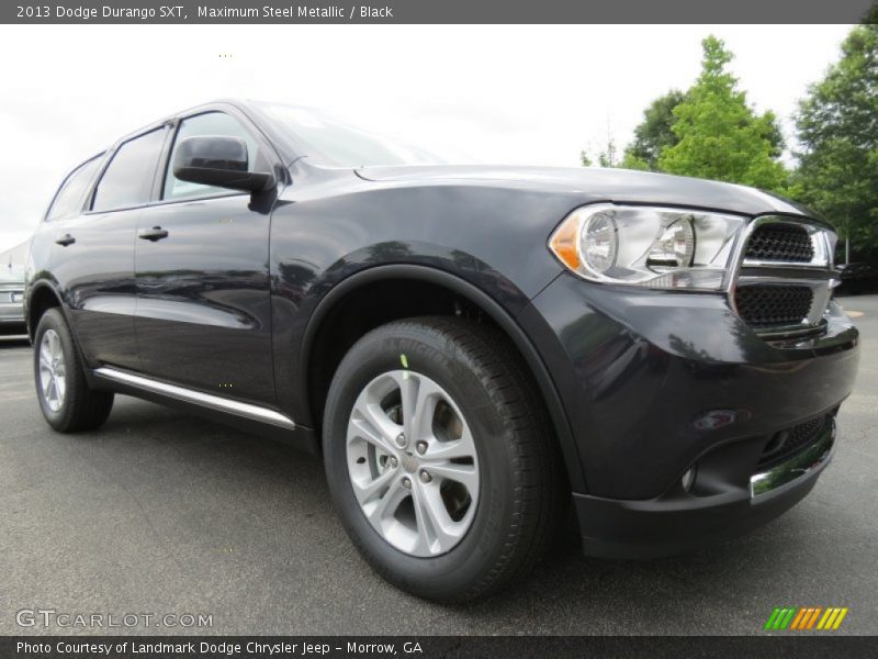 Maximum Steel Metallic / Black 2013 Dodge Durango SXT