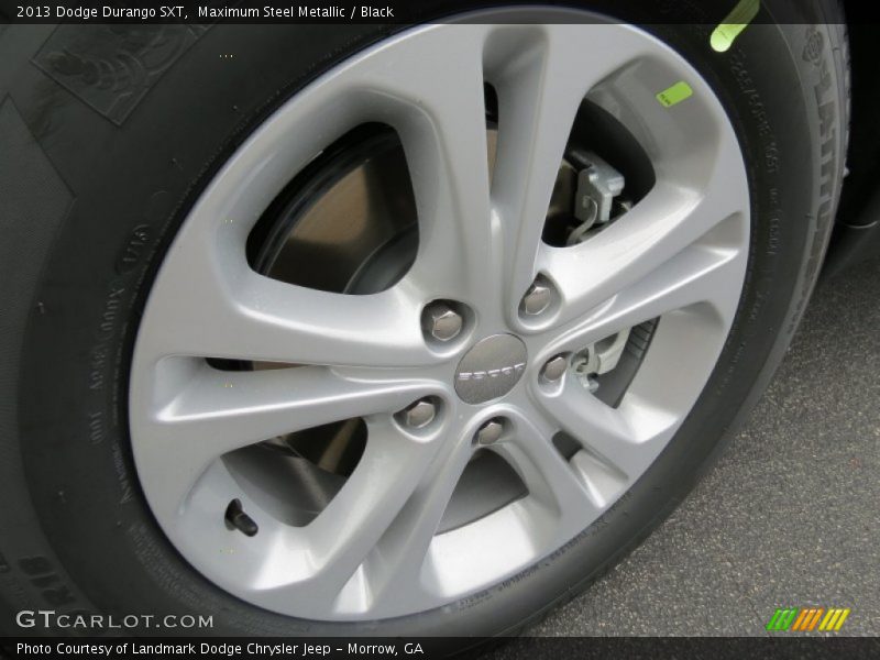 Maximum Steel Metallic / Black 2013 Dodge Durango SXT