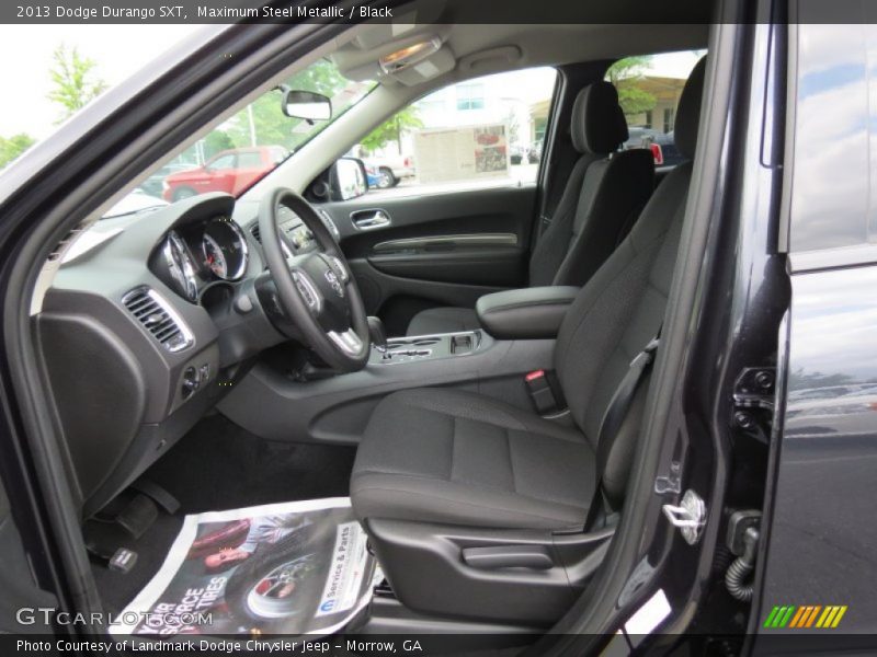 Maximum Steel Metallic / Black 2013 Dodge Durango SXT