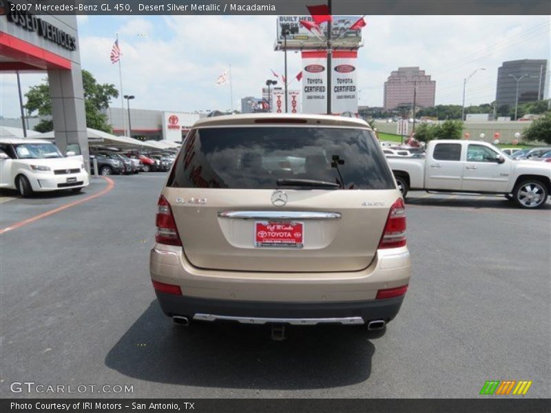 Desert Silver Metallic / Macadamia 2007 Mercedes-Benz GL 450
