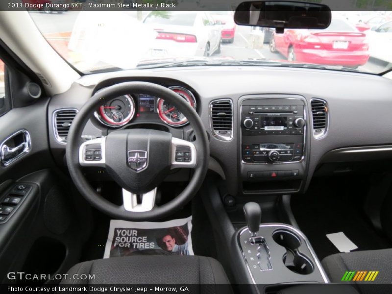 Maximum Steel Metallic / Black 2013 Dodge Durango SXT