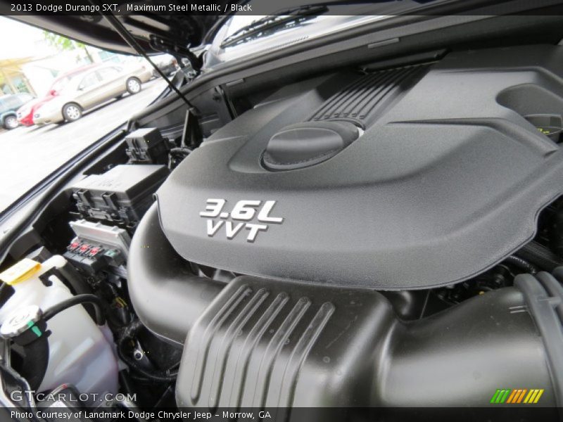 Maximum Steel Metallic / Black 2013 Dodge Durango SXT