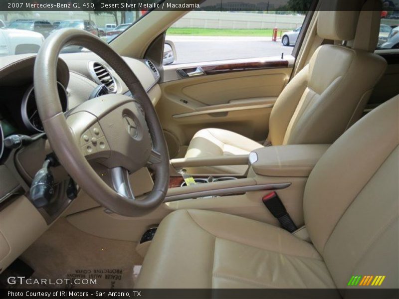 Desert Silver Metallic / Macadamia 2007 Mercedes-Benz GL 450