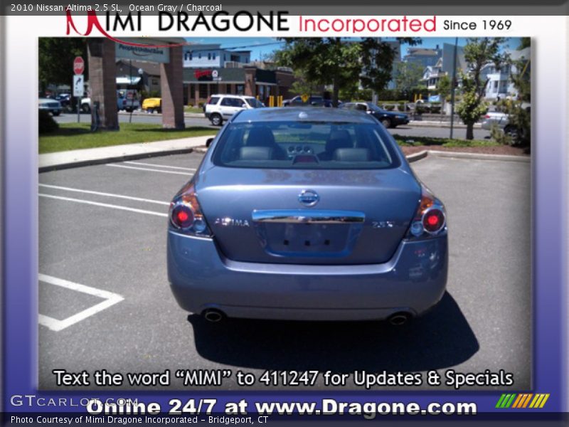 Ocean Gray / Charcoal 2010 Nissan Altima 2.5 SL