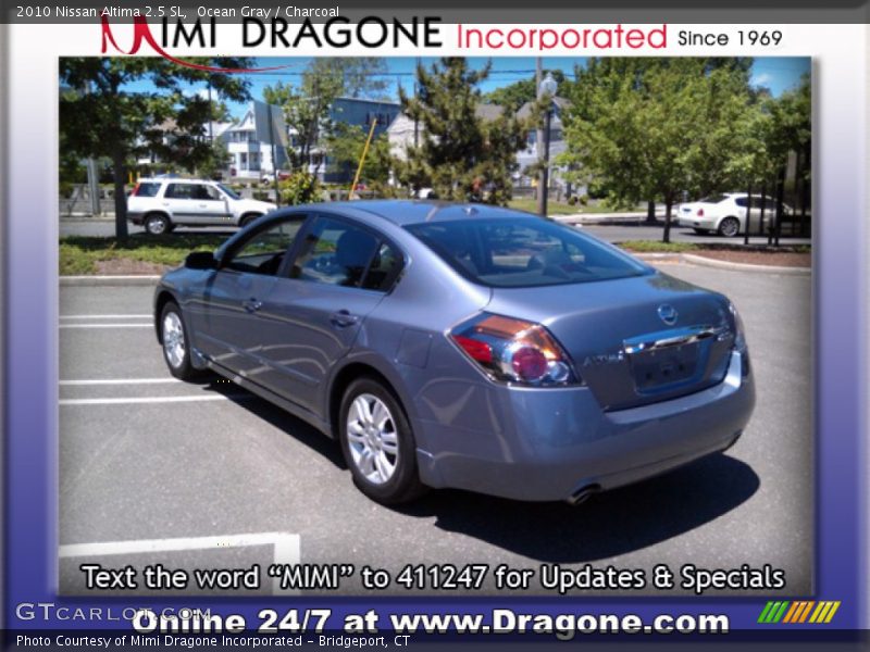 Ocean Gray / Charcoal 2010 Nissan Altima 2.5 SL