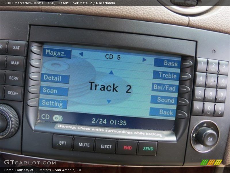 Desert Silver Metallic / Macadamia 2007 Mercedes-Benz GL 450
