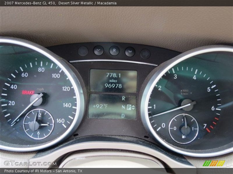 Desert Silver Metallic / Macadamia 2007 Mercedes-Benz GL 450