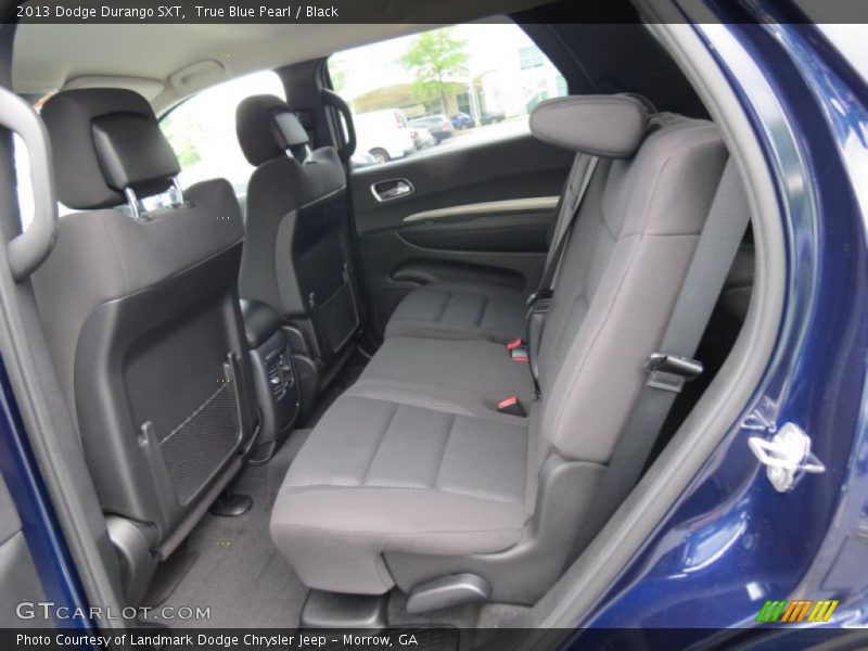 True Blue Pearl / Black 2013 Dodge Durango SXT