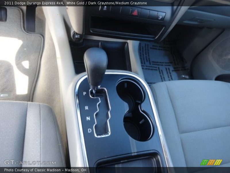White Gold / Dark Graystone/Medium Graystone 2011 Dodge Durango Express 4x4