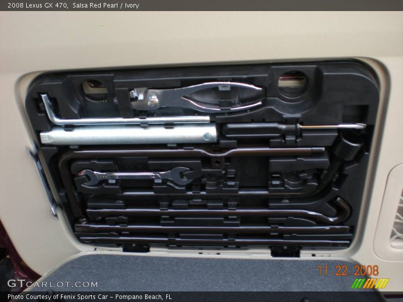 Salsa Red Pearl / Ivory 2008 Lexus GX 470