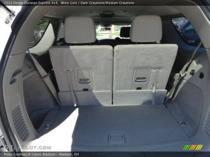 White Gold / Dark Graystone/Medium Graystone 2011 Dodge Durango Express 4x4