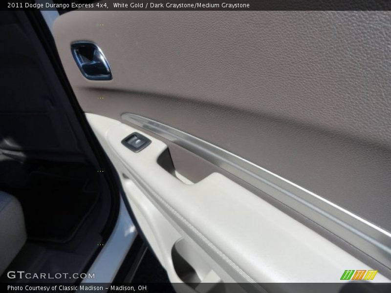 White Gold / Dark Graystone/Medium Graystone 2011 Dodge Durango Express 4x4