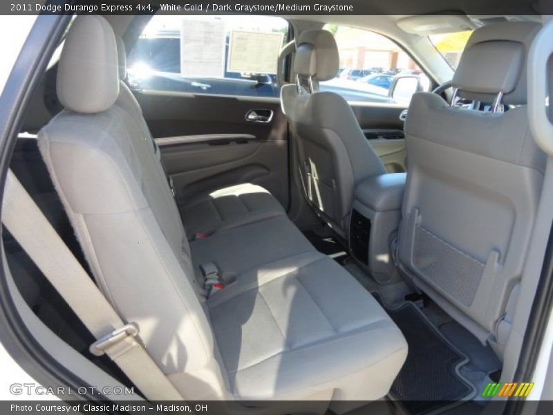 White Gold / Dark Graystone/Medium Graystone 2011 Dodge Durango Express 4x4