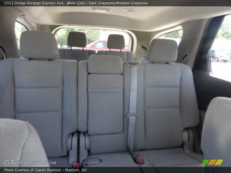 White Gold / Dark Graystone/Medium Graystone 2011 Dodge Durango Express 4x4