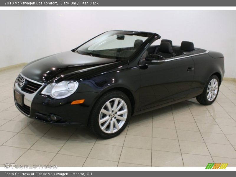 Black Uni / Titan Black 2010 Volkswagen Eos Komfort