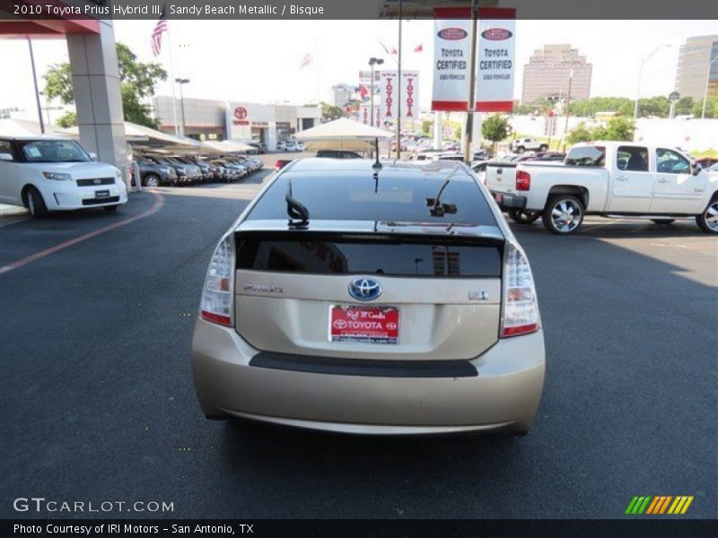 Sandy Beach Metallic / Bisque 2010 Toyota Prius Hybrid III