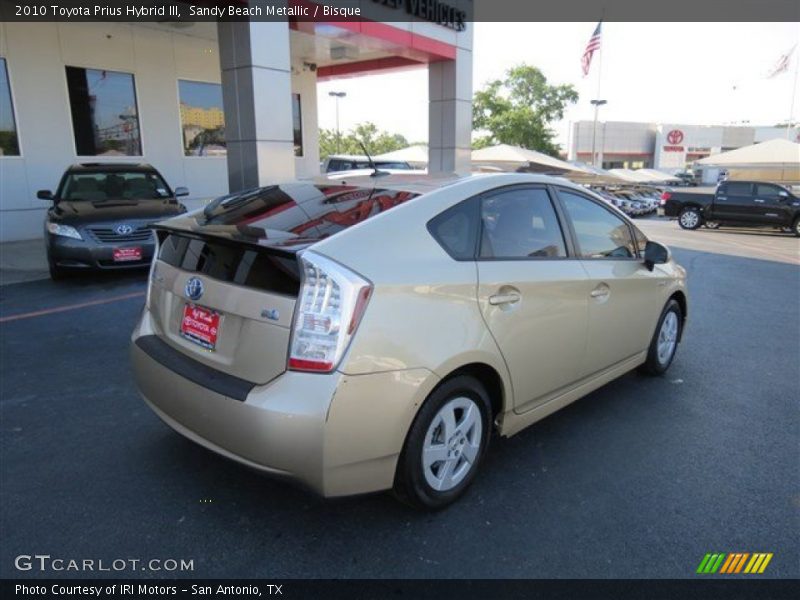 Sandy Beach Metallic / Bisque 2010 Toyota Prius Hybrid III