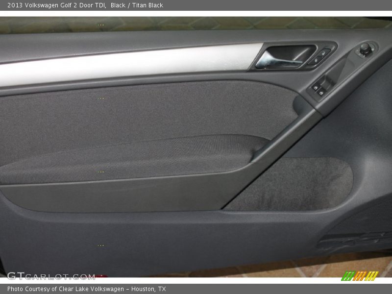Black / Titan Black 2013 Volkswagen Golf 2 Door TDI