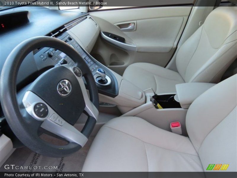Sandy Beach Metallic / Bisque 2010 Toyota Prius Hybrid III