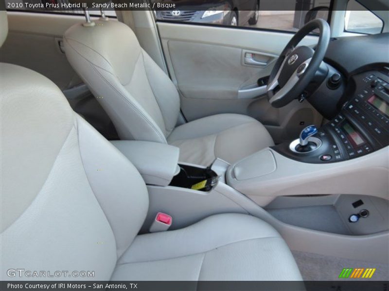 Sandy Beach Metallic / Bisque 2010 Toyota Prius Hybrid III