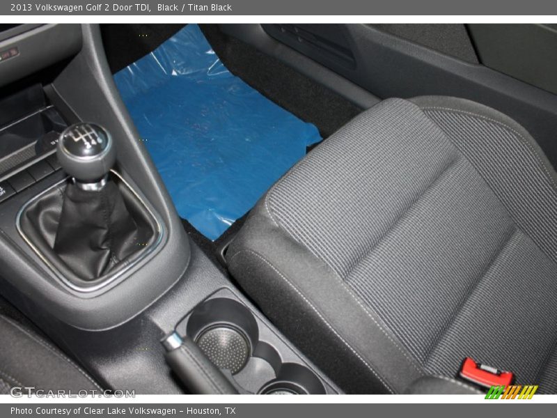 Black / Titan Black 2013 Volkswagen Golf 2 Door TDI