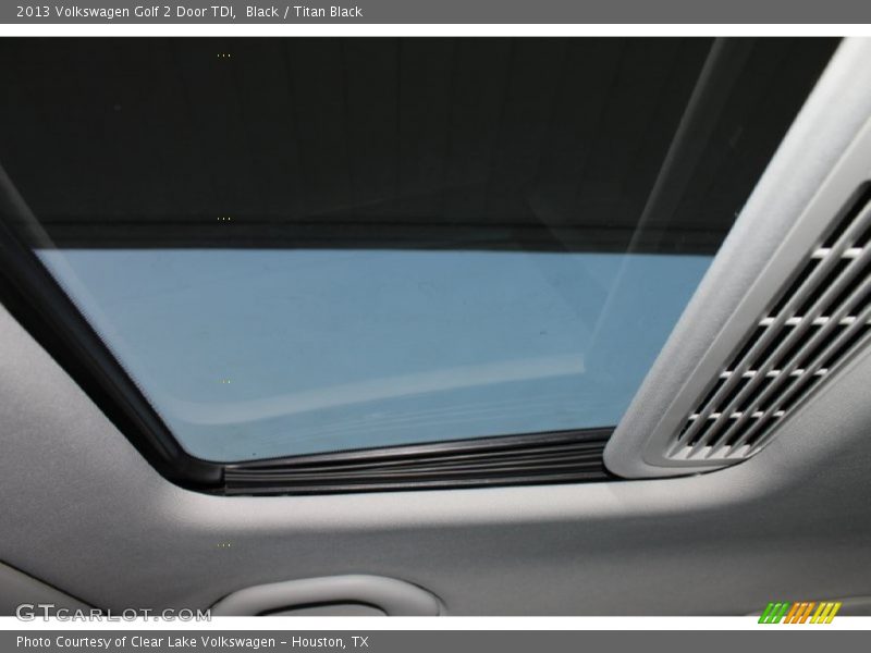 Black / Titan Black 2013 Volkswagen Golf 2 Door TDI