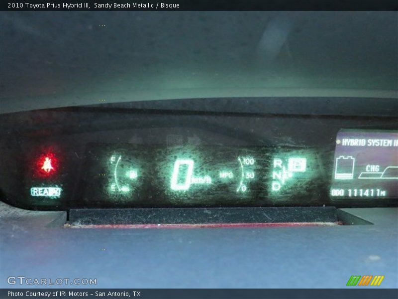 Sandy Beach Metallic / Bisque 2010 Toyota Prius Hybrid III