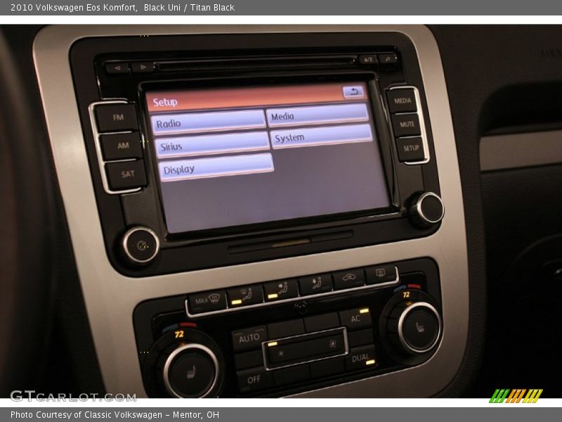 Black Uni / Titan Black 2010 Volkswagen Eos Komfort