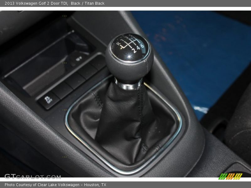 Black / Titan Black 2013 Volkswagen Golf 2 Door TDI