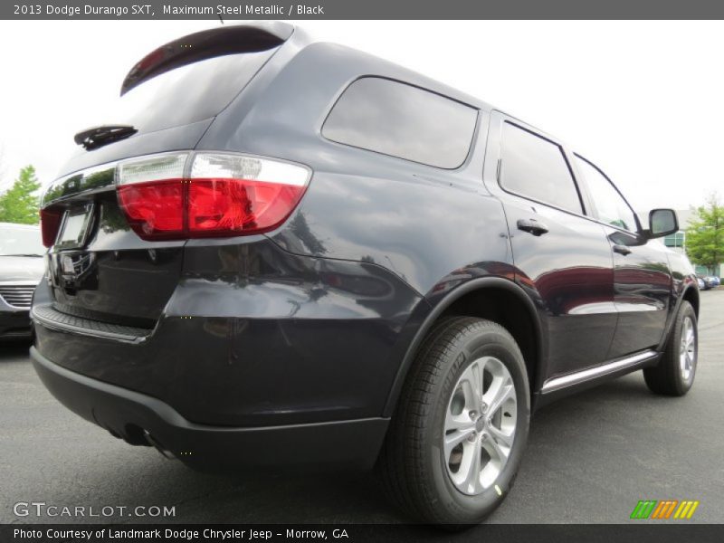 Maximum Steel Metallic / Black 2013 Dodge Durango SXT