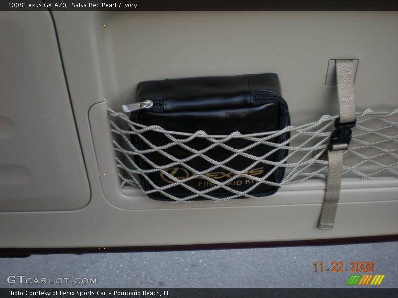 Salsa Red Pearl / Ivory 2008 Lexus GX 470