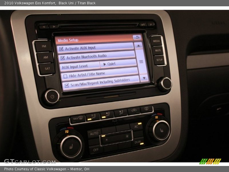 Black Uni / Titan Black 2010 Volkswagen Eos Komfort