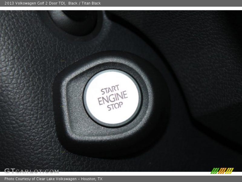 Black / Titan Black 2013 Volkswagen Golf 2 Door TDI