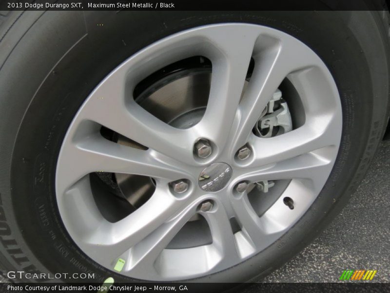 Maximum Steel Metallic / Black 2013 Dodge Durango SXT