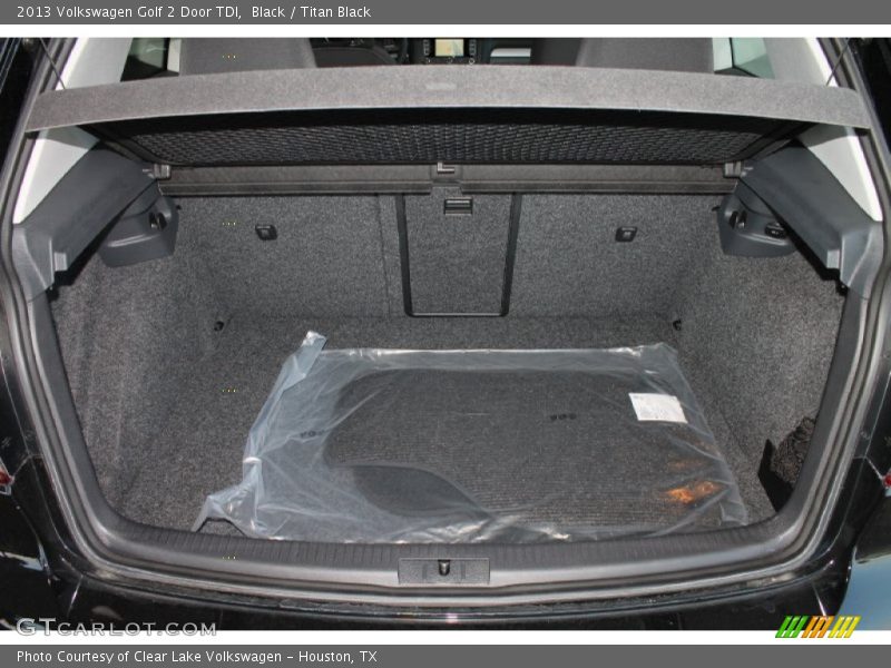 Black / Titan Black 2013 Volkswagen Golf 2 Door TDI