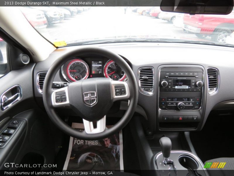 Maximum Steel Metallic / Black 2013 Dodge Durango SXT
