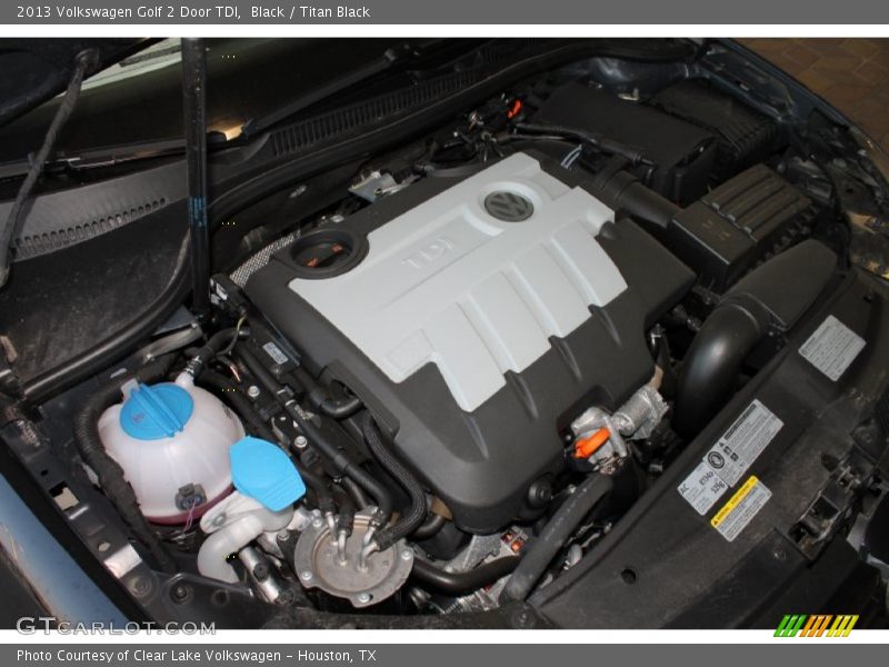 Black / Titan Black 2013 Volkswagen Golf 2 Door TDI