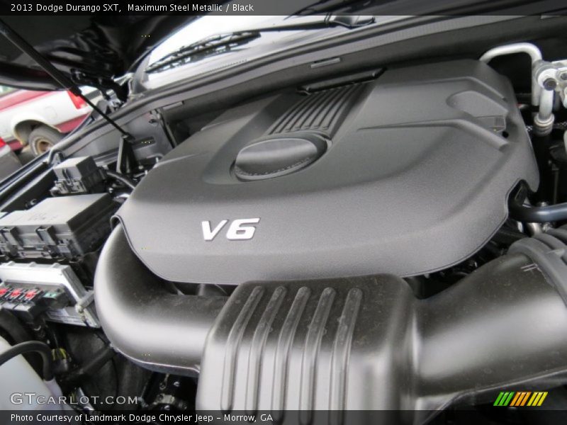 Maximum Steel Metallic / Black 2013 Dodge Durango SXT