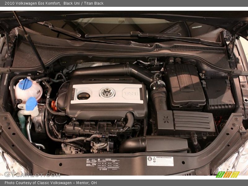 Black Uni / Titan Black 2010 Volkswagen Eos Komfort