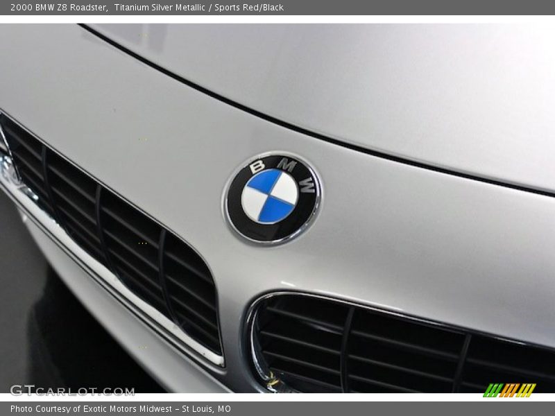Titanium Silver Metallic / Sports Red/Black 2000 BMW Z8 Roadster