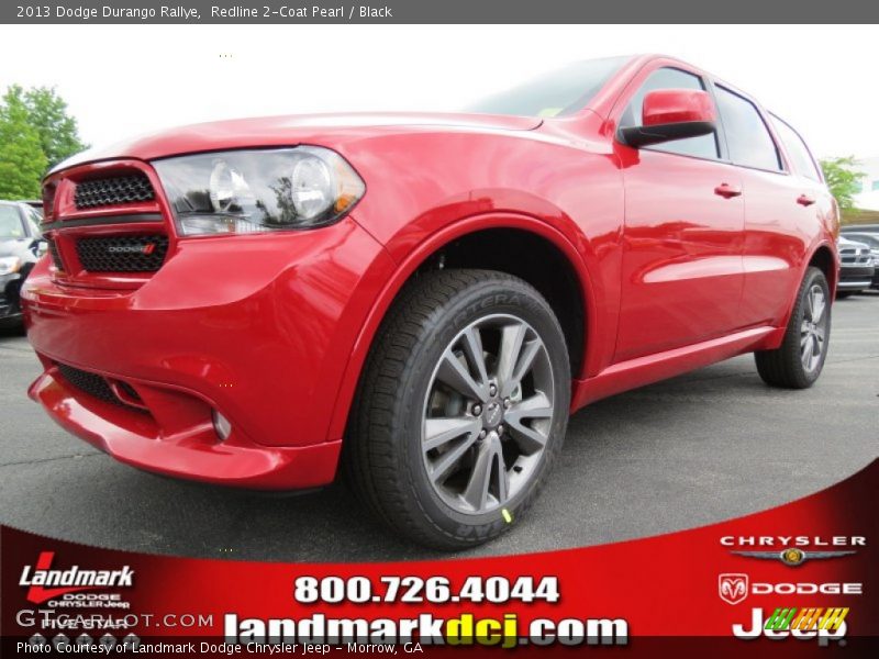 Redline 2-Coat Pearl / Black 2013 Dodge Durango Rallye