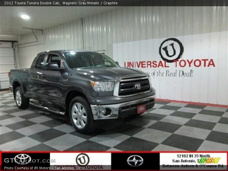 Magnetic Gray Metallic / Graphite 2012 Toyota Tundra Double Cab