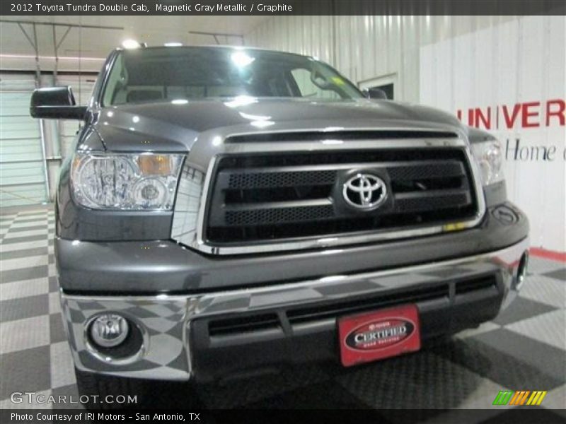 Magnetic Gray Metallic / Graphite 2012 Toyota Tundra Double Cab