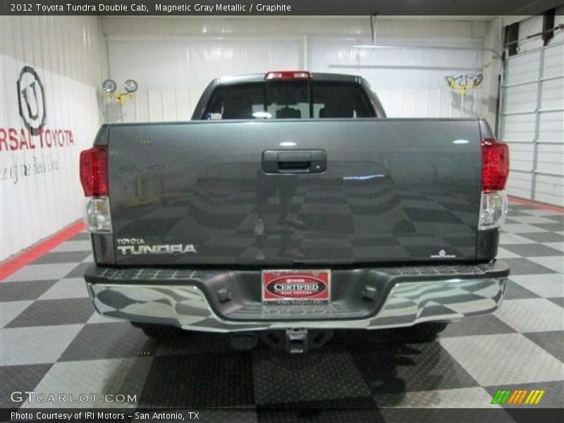 Magnetic Gray Metallic / Graphite 2012 Toyota Tundra Double Cab