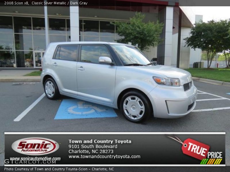 Classic Silver Metallic / Dark Gray 2008 Scion xB