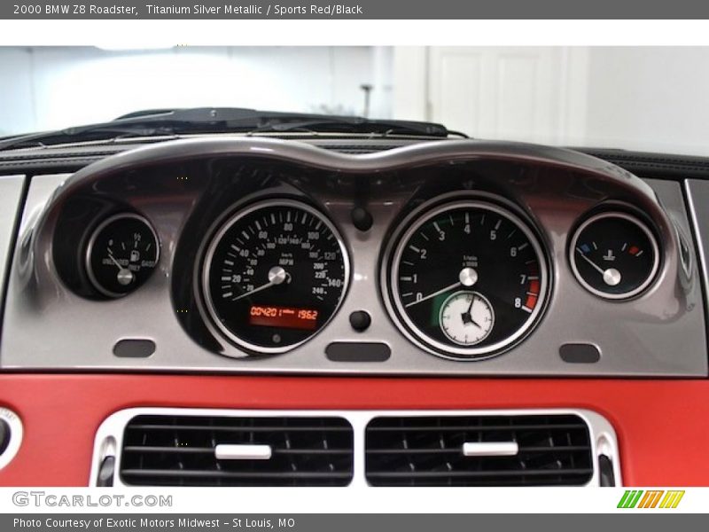  2000 Z8 Roadster Roadster Gauges
